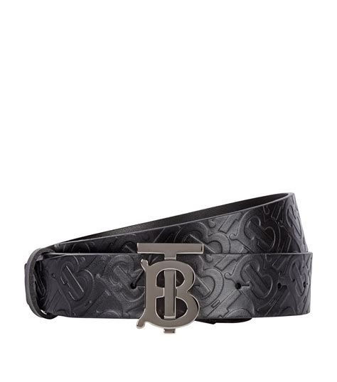 burberry monogram belt mens|Men's Designer Belts .